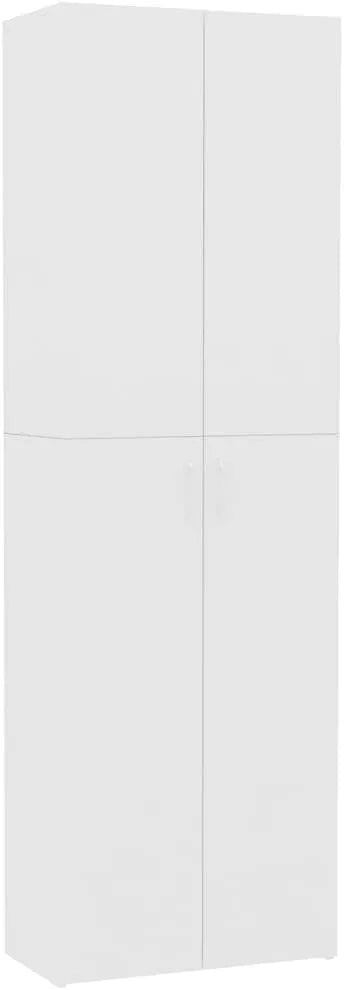 Szafa – z drewna, 60 × 32 × 190 cm, biały