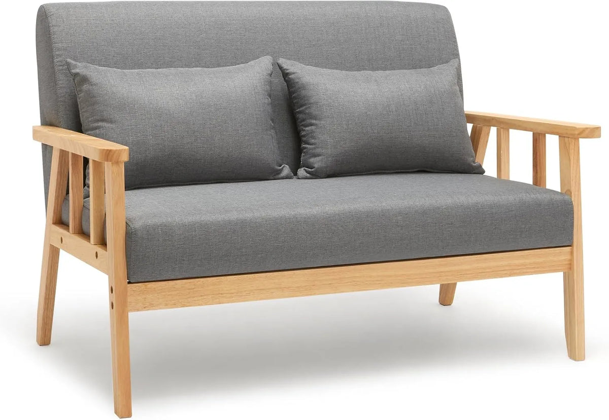 Sofa – z drewna, 2-osobowa