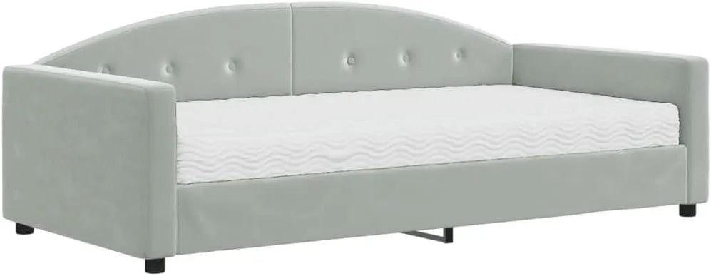 Sofa – tapicerka aksamitna, 100 × 200 cm