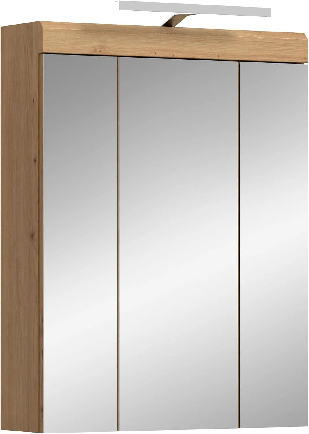 xonox.home Bad Scout X06N3726 szafka z lustrem — 60 × 79 × 18 cm, z oświetleniem LED