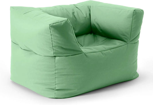 Lumaland Fotel i krzesło tapicerowane wypoczynkowy — modułowa konstrukcja, lekka konstrukcja, 96 × 72 × 70 cm
